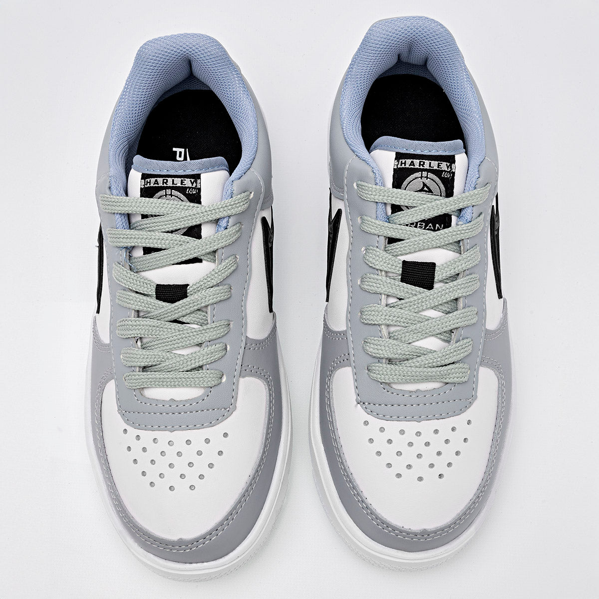 TENIS URBANO JUVENIL PIRMA 5002 GRIS BLANCO