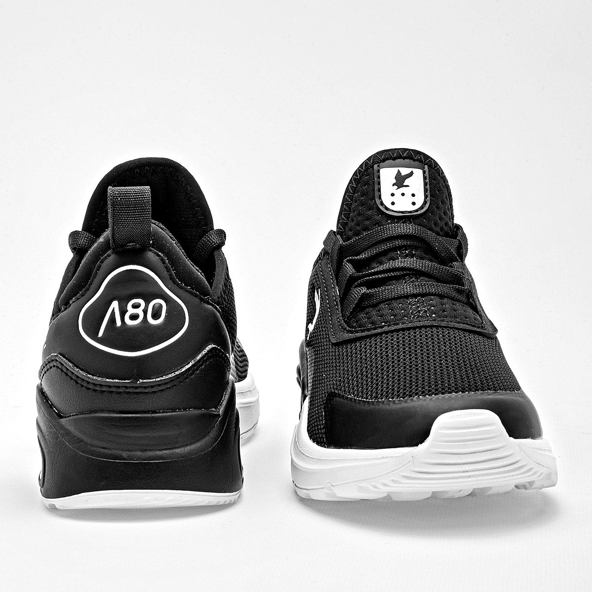 TENIS NIÑO URBANO AMERICAN FIRE A080 NEGRO