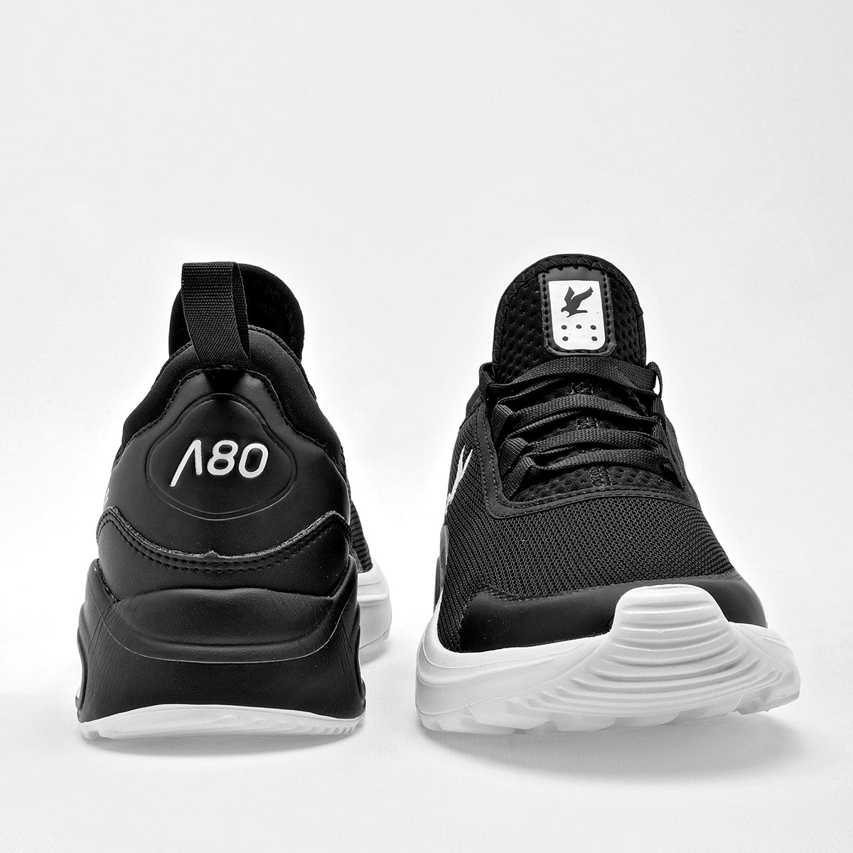 TENIS URBANO JUVENIL AMERICAN FIRE A080 NEGRO