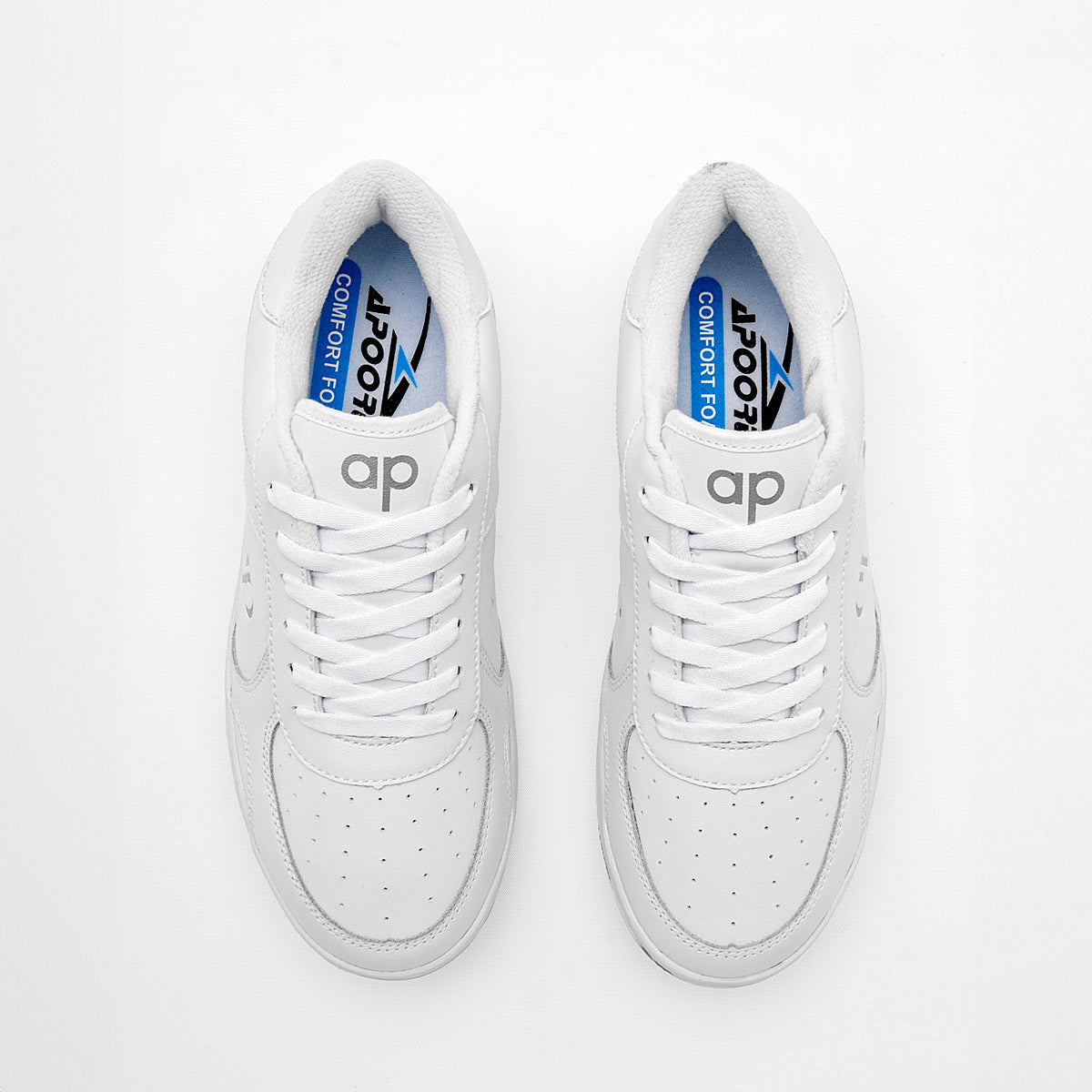 TENIS URBANO JUVENIL APOORT A5018 BLANCO