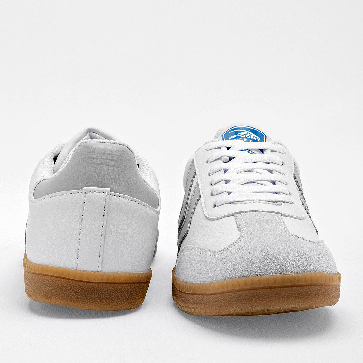 TENIS URBANO JUVENIL APOORT A011 BLANCO GRIS