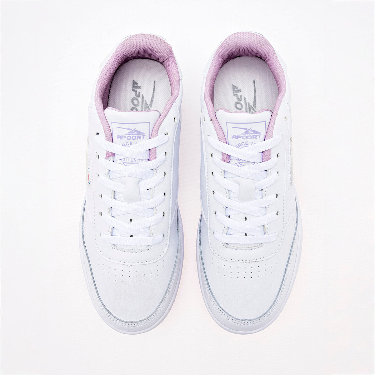TENIS URBANO MUJER APOORT A5017 BLANCO LILA