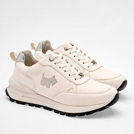 TENIS URBANO MUJER FERRIONI W0400101 BLANCO PLATA