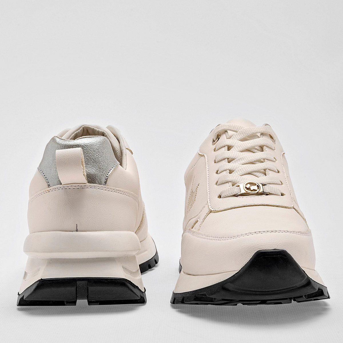 TENIS URBANO MUJER FERRIONI W0400101 BLANCO PLATA