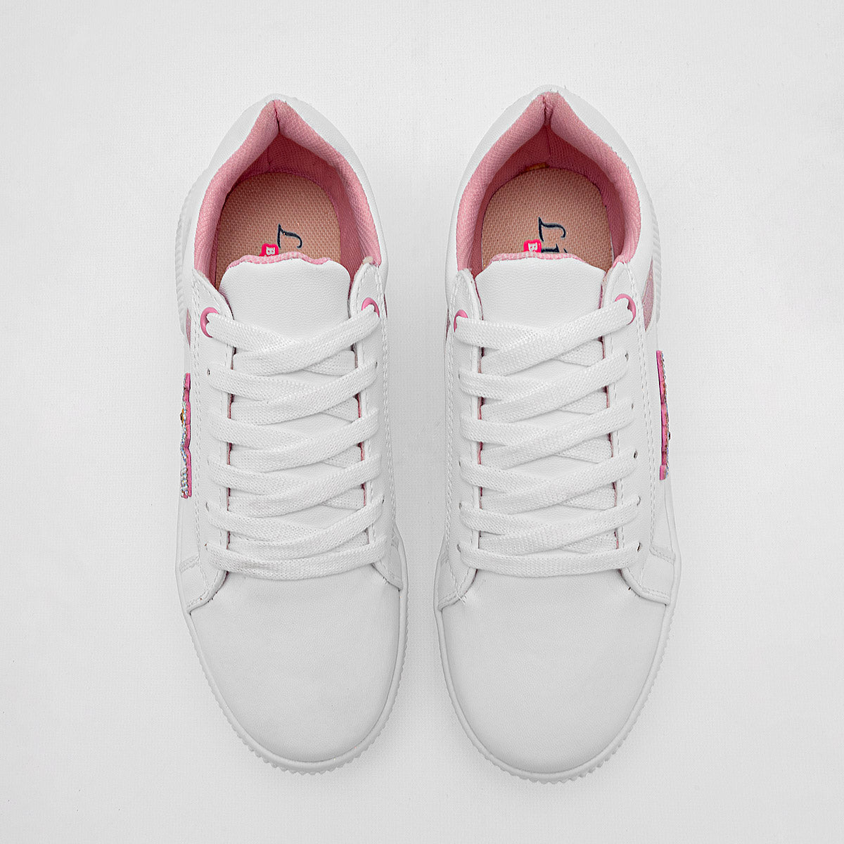 TENIS URBANO MUJER LIZBO 048 BLANCO ROSA