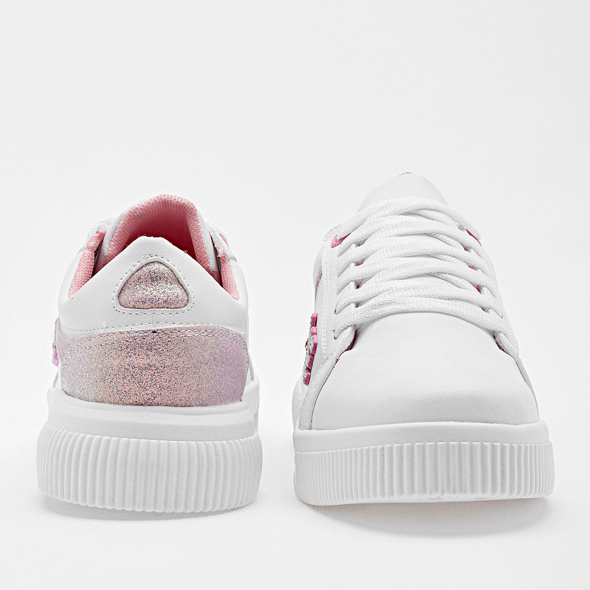 TENIS URBANO MUJER LIZBO 048 BLANCO ROSA