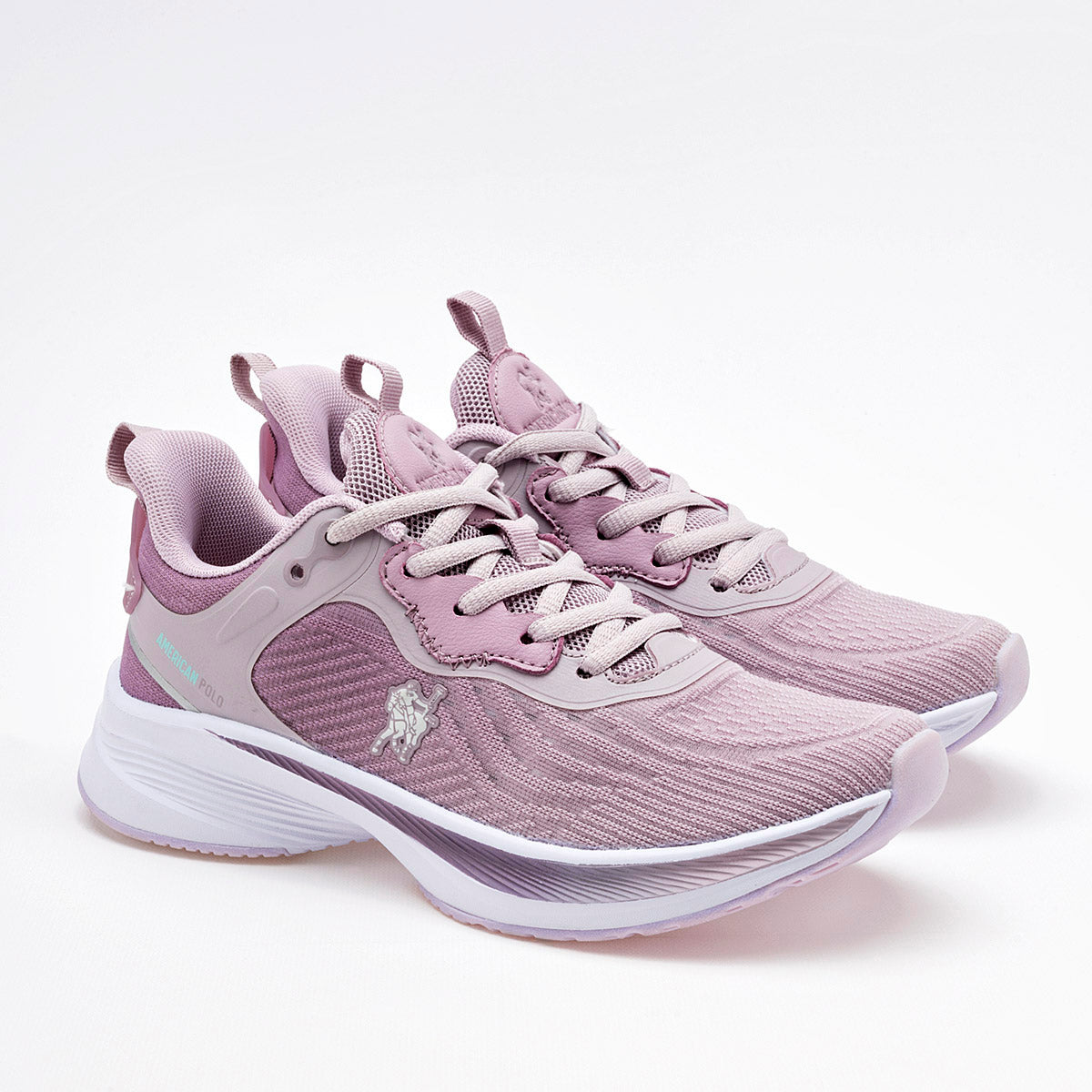 TENIS DEPORTIVO MUJER AMERICAN POLO BCL 2655 LILA
