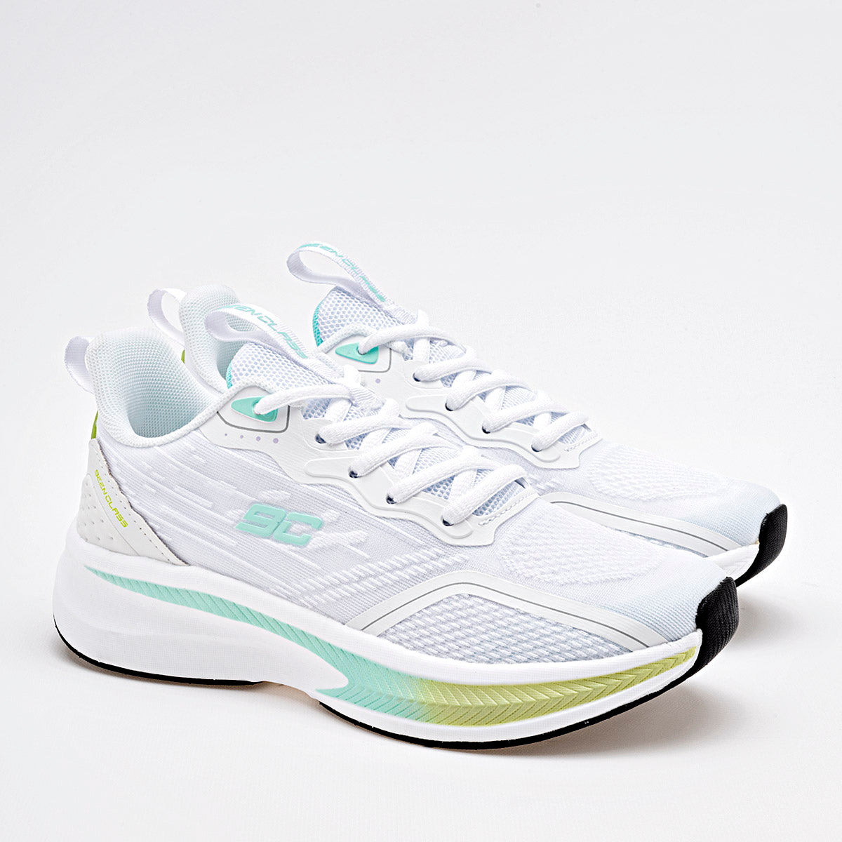 TENIS DEPORTIVO MUJER BEEN CLASS 18229 BLANCO VERDE