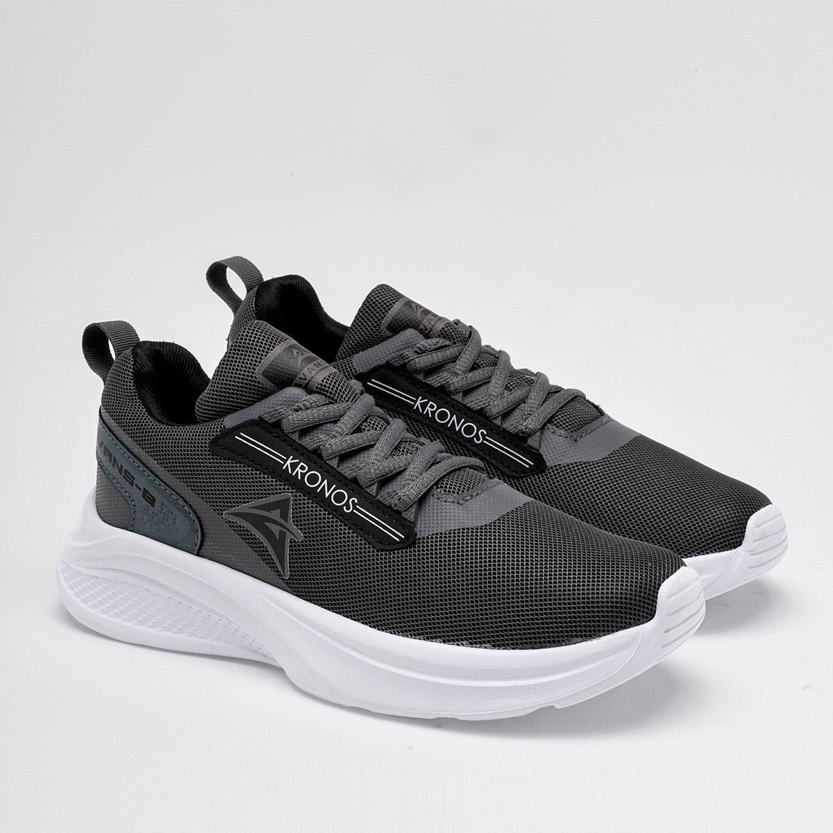 TENIS DEPORTIVO JUVENIL AVANS-B 068 GRIS NEGRO