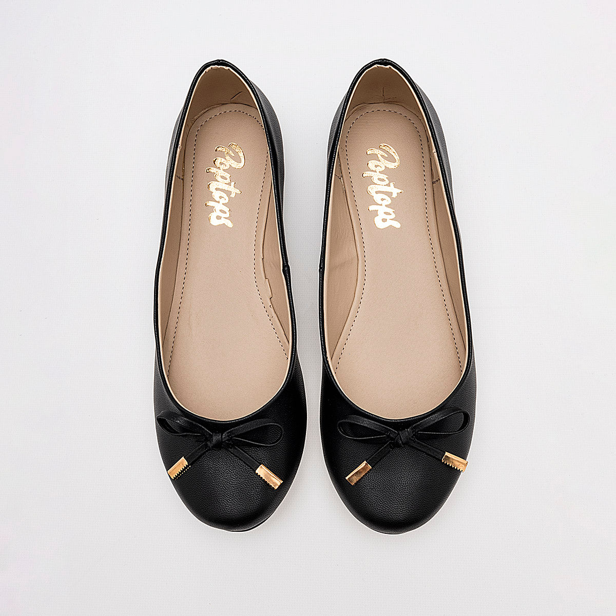 FLATS MUJER POPTOPS 2354 NEGRO