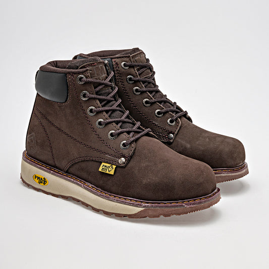 Bota de piel para Hombre marca Pma Jjdr Café