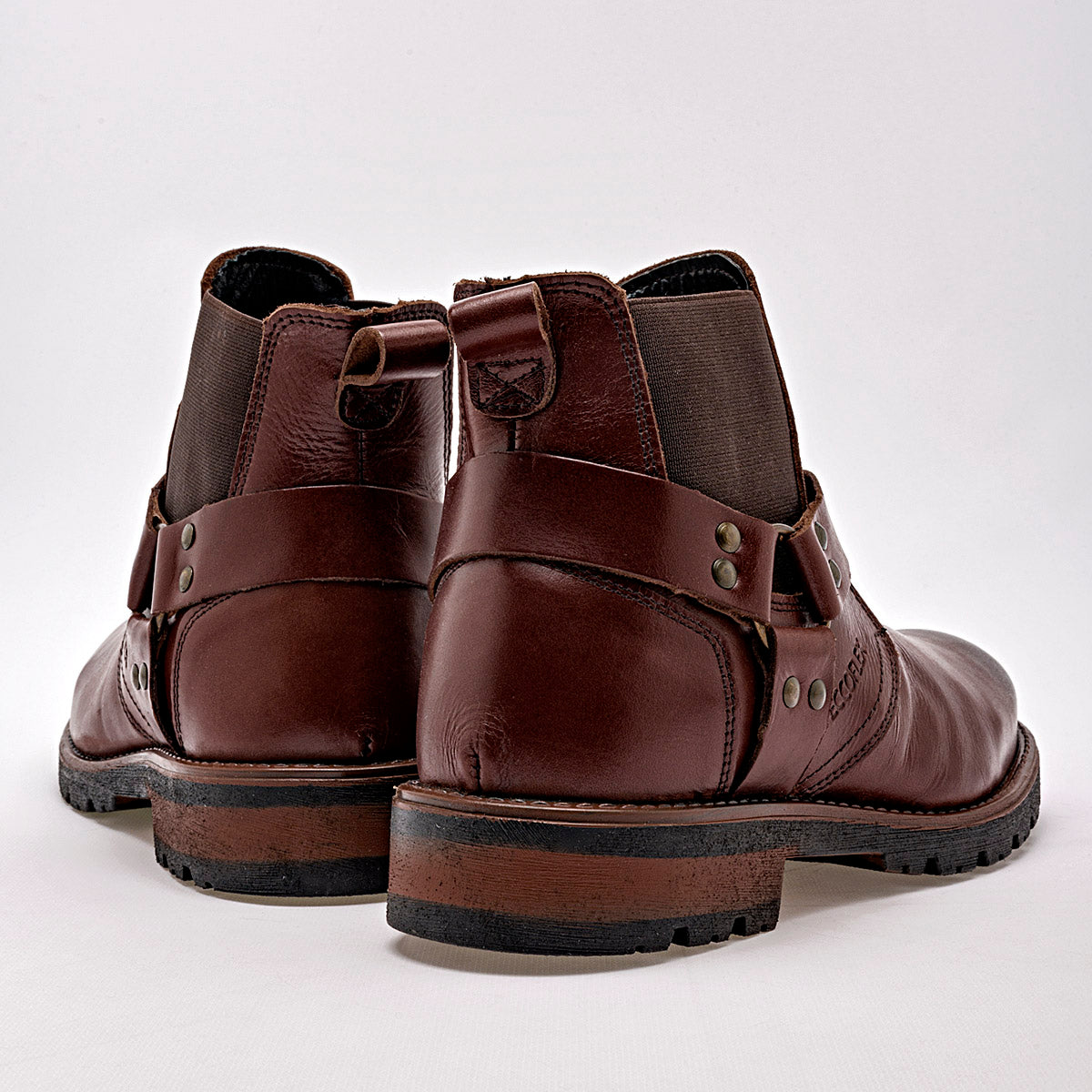 Bota de piel para Hombre marca Eccoflex Camel