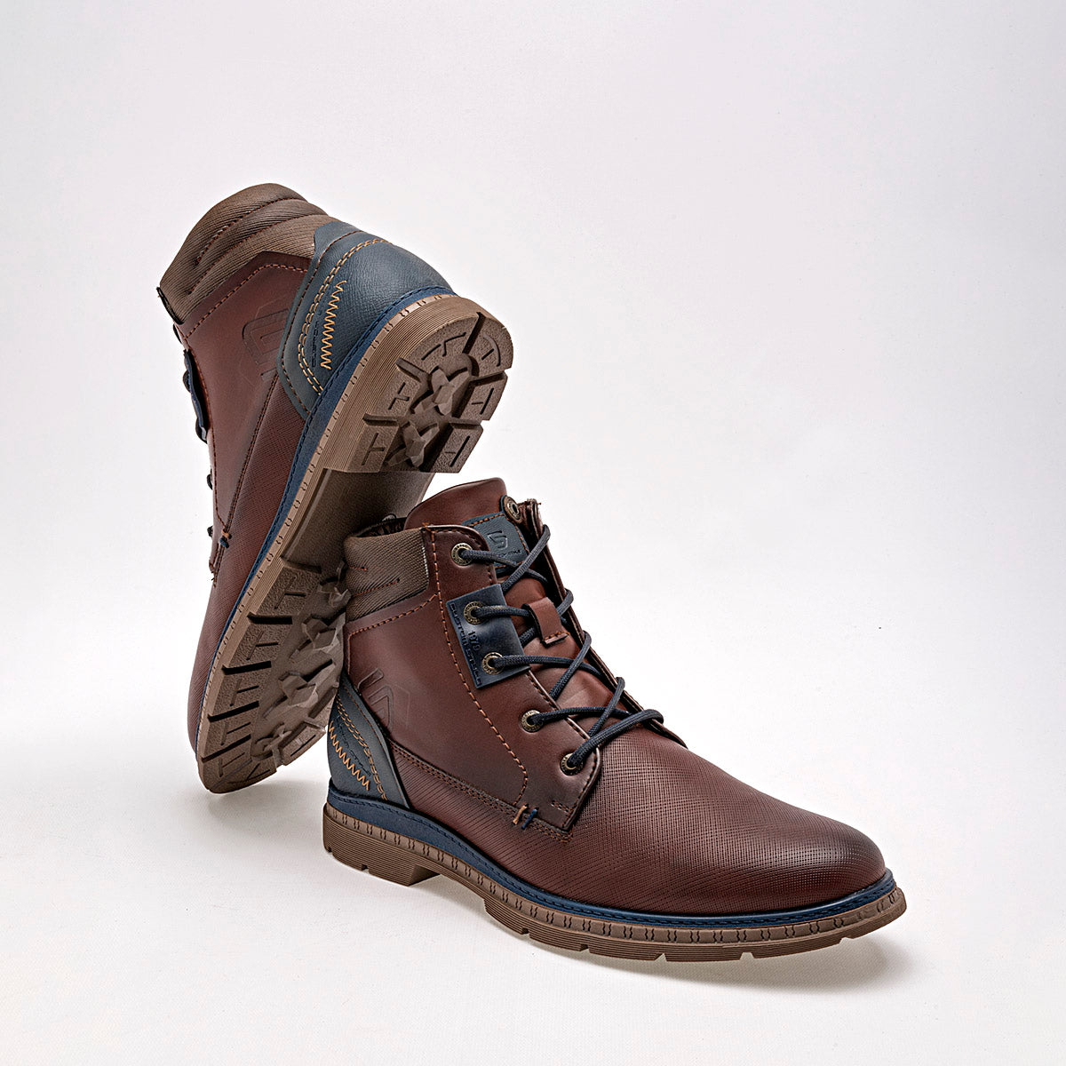 Negro Total Bota para hombre