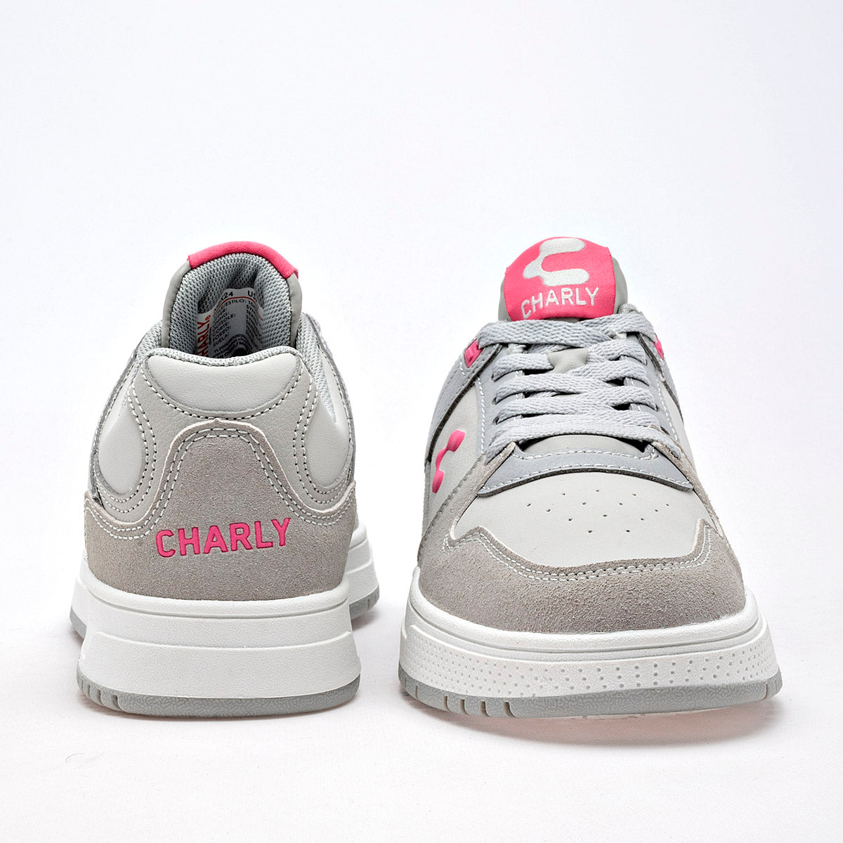 TENIS URBANO MUJER CHARLY 1043019001 GRIS