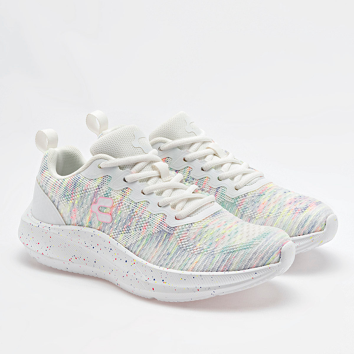 TENIS DEPORTIVO MUJER CHARLY 1043023002 BLANCO MULTICOLOR
