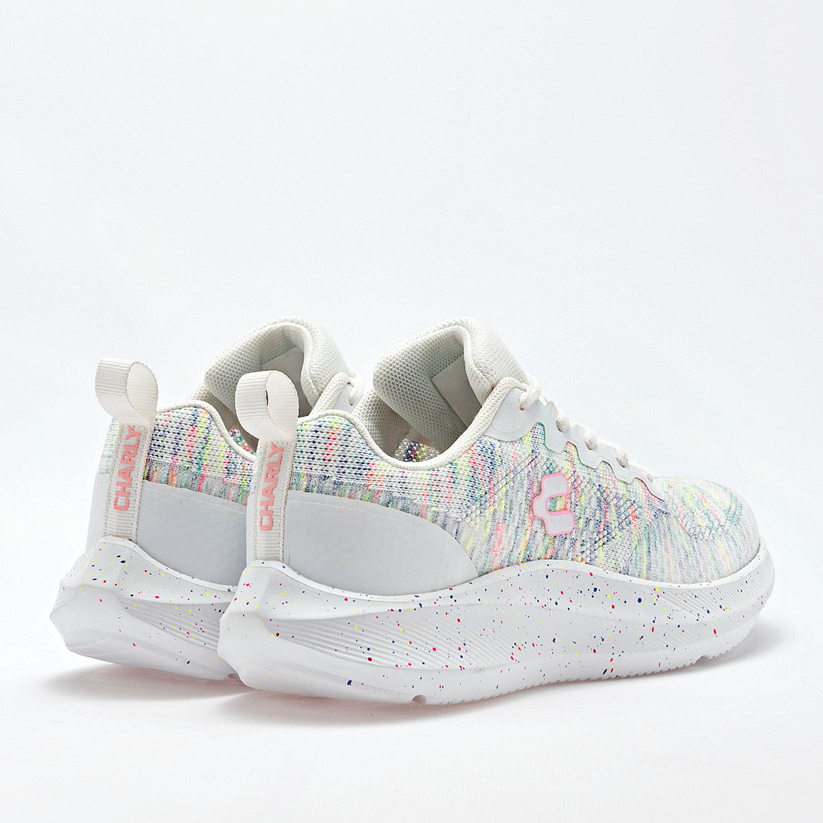 TENIS DEPORTIVO MUJER CHARLY 1043023002 BLANCO MULTICOLOR