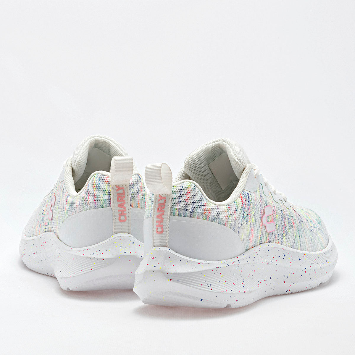 TENIS DEPORTIVO MUJER CHARLY 1043023002 BLANCO MULTICOLOR