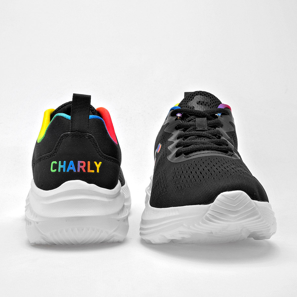 TENIS DEPORTIVO MUJER CHARLY 1043024001 NEGRO