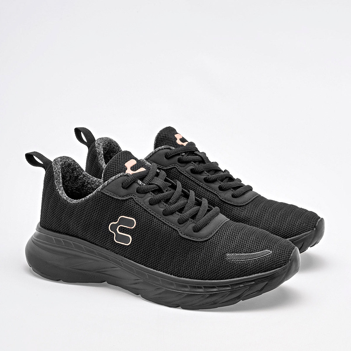 TENIS DEPORTIVO MUJER CHARLY 1043022001 NEGRO