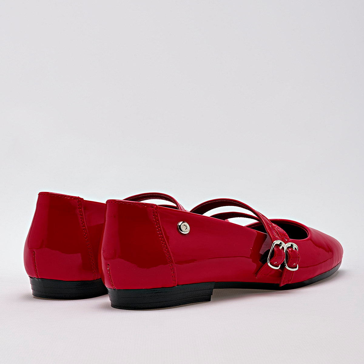 Flats En Charol Moramora Para Mujer Color Rojo Charol