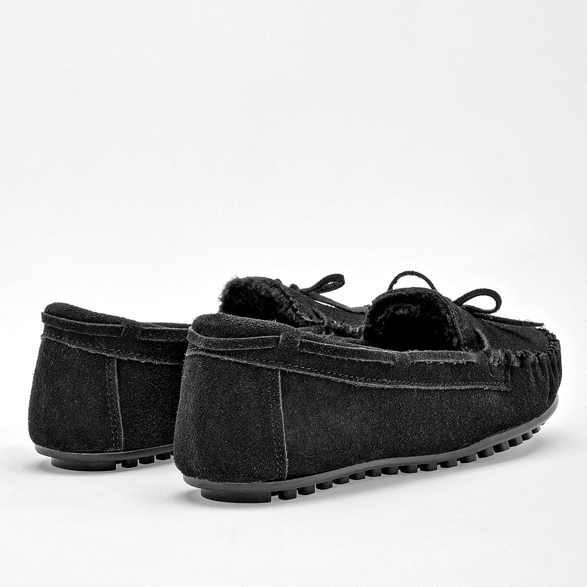 PANTUFLA MUJER MORA CONFORT DORA NEGRO