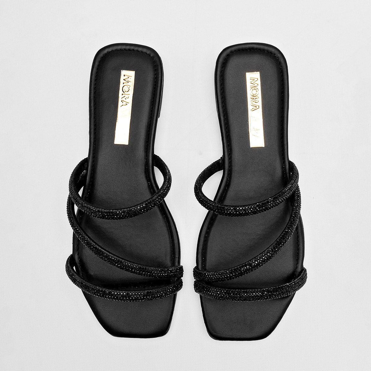 SANDALIA MUJER MORAMORA RINA NEGRO