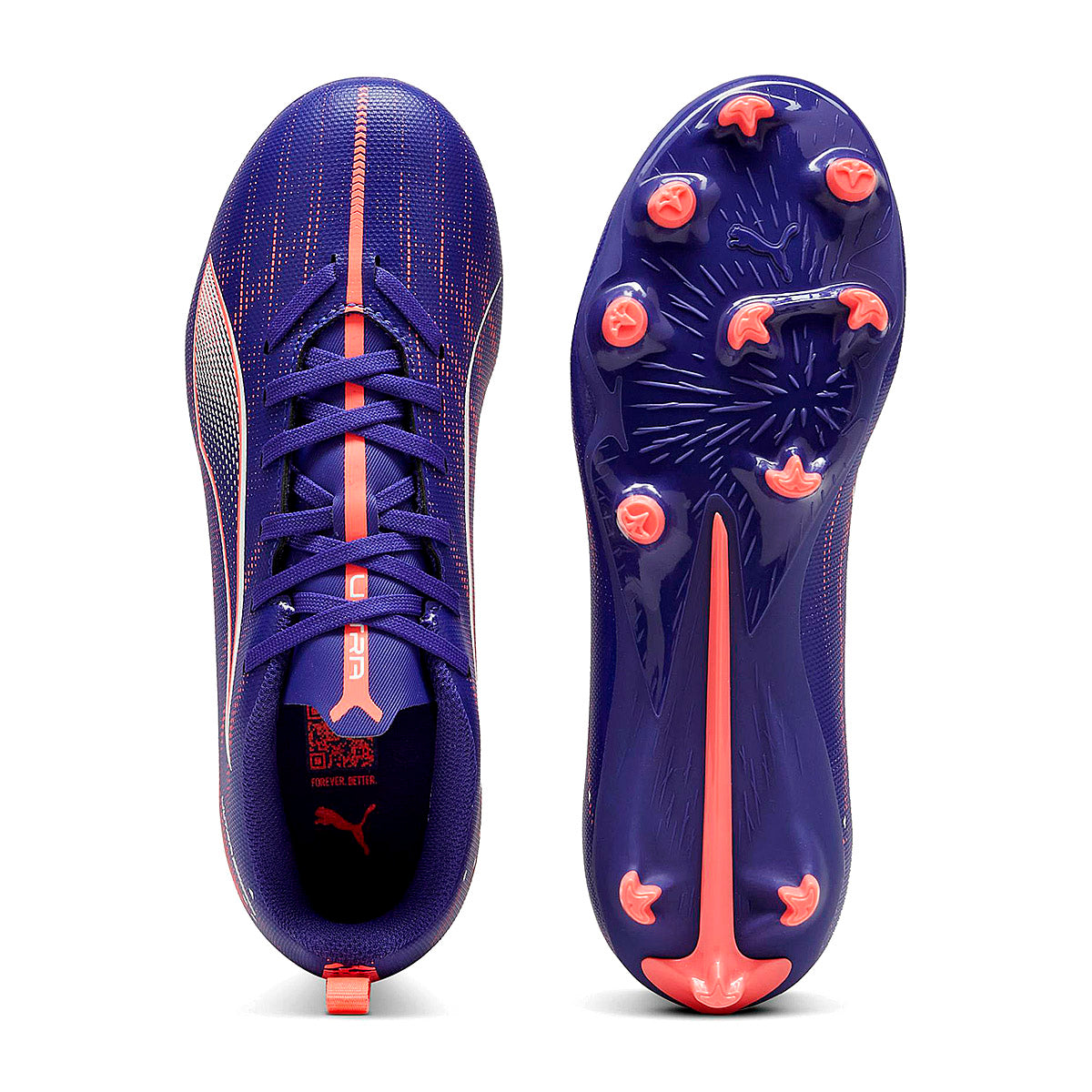 Puma Ultra 5 Play FG/AG Jr Tenis deportivo para joven