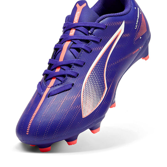 TENIS DEPORTIVO JOVEN PUMA Ultra 5 Play FG/AG Jr MORADO CORAL