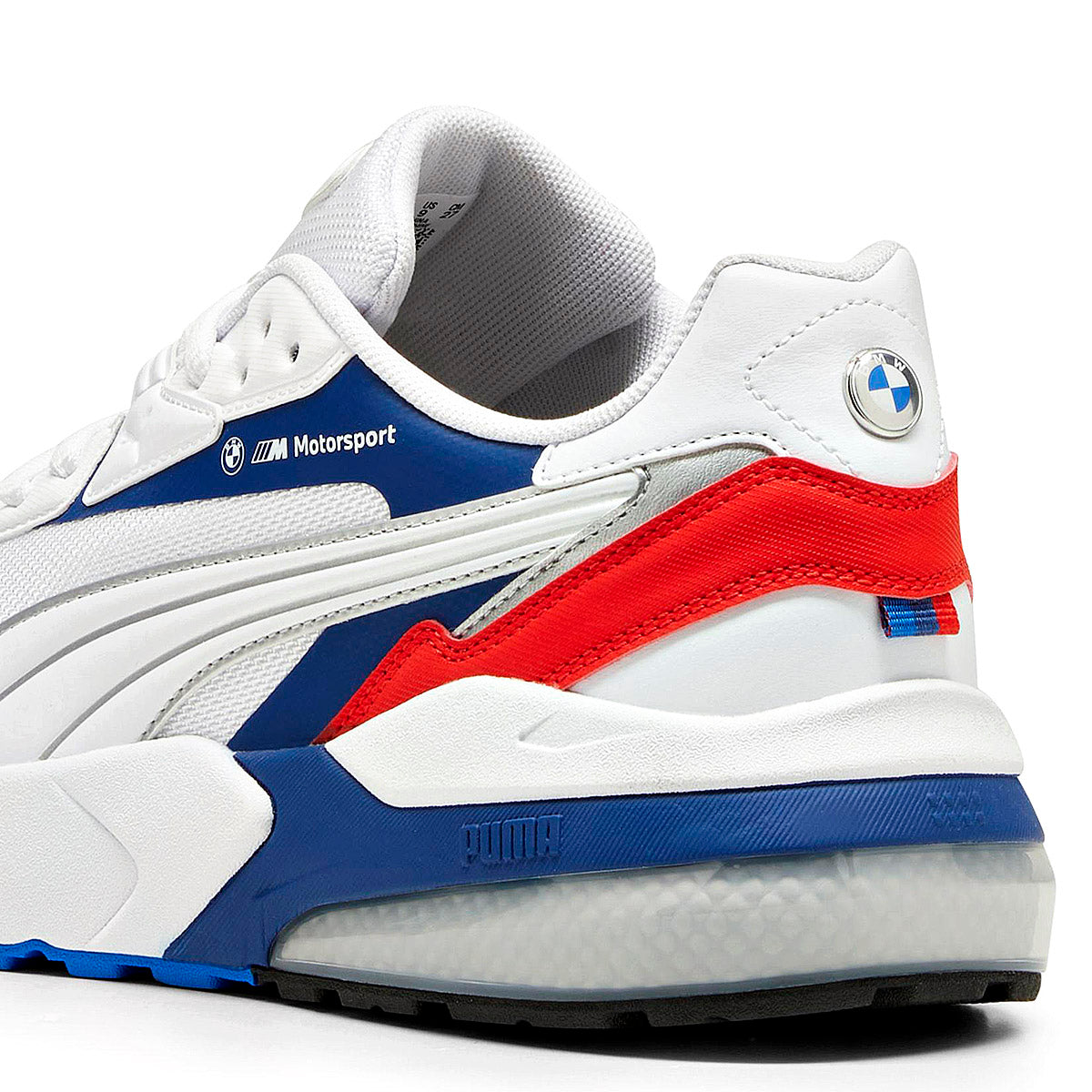 TENIS URBANO HOMBRE PUMA BMW MMS Vis2K BLANCO MARINO ROJO