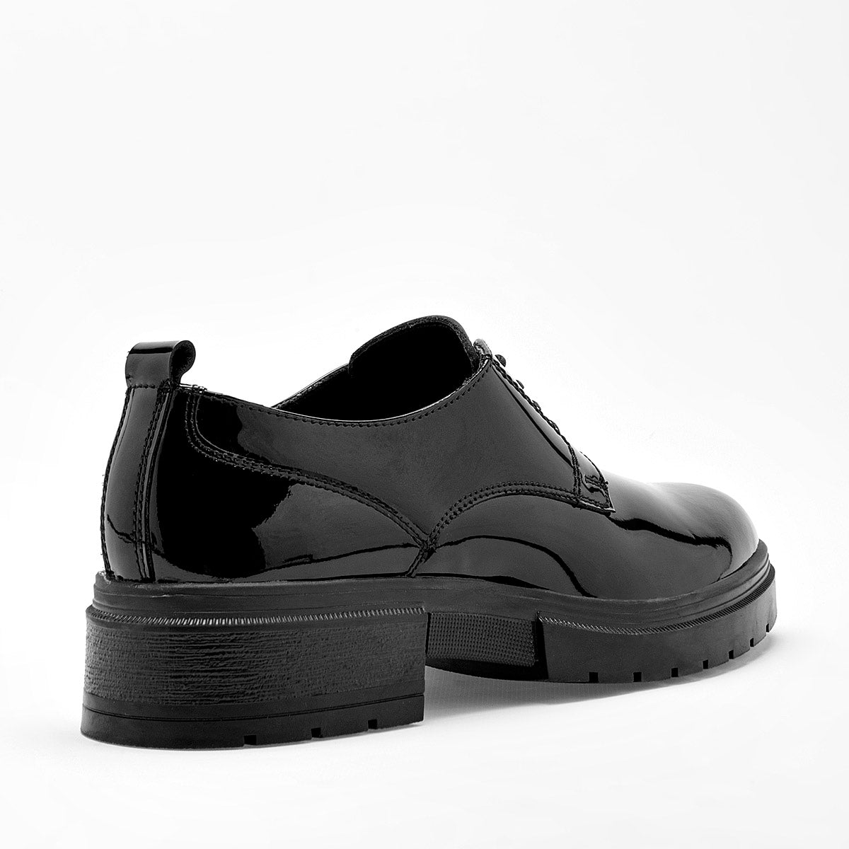 ZAPATO CASUAL MUJER FLEXI 131901 NEGRO CHAROL