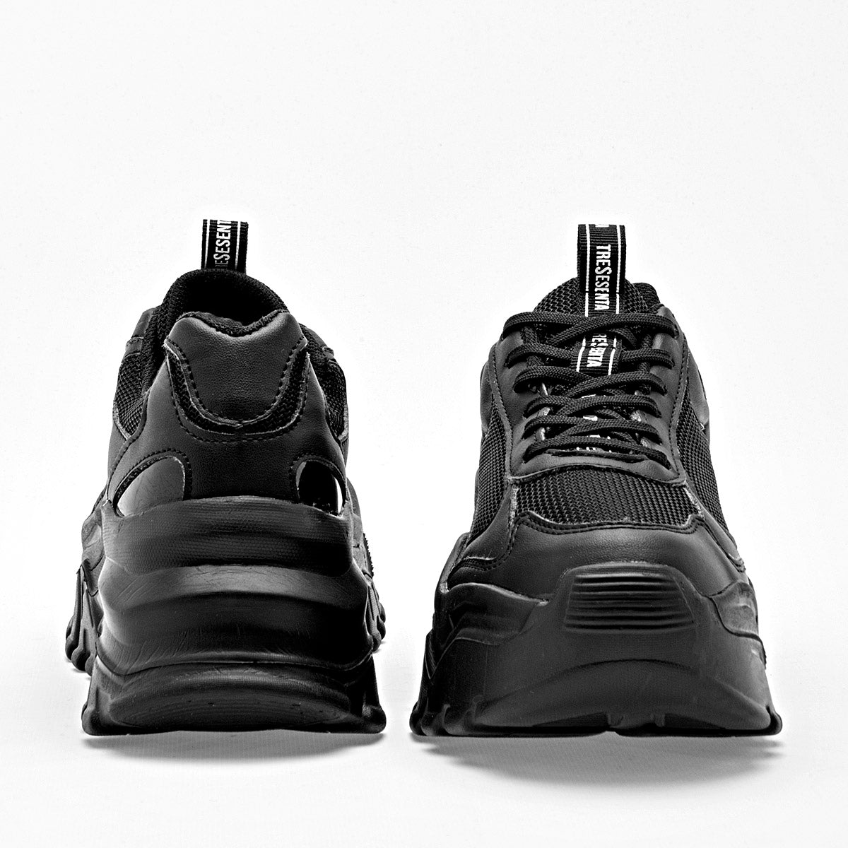 TENIS URBANO MUJER 360 DELUXECHU NEGRO
