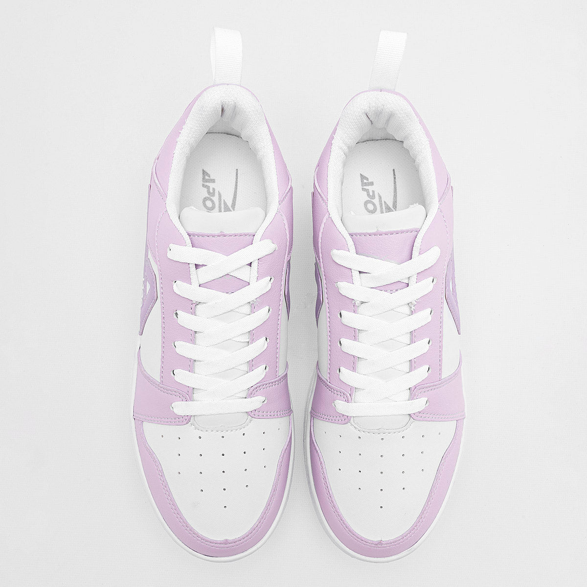 TENIS URBANO MUJER APOORT A5021 BLANCO LILA