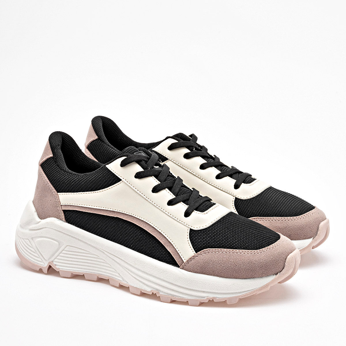 TENIS URBANO MUJER BEEN CLASS 19287 NEGRO LATE ROSA