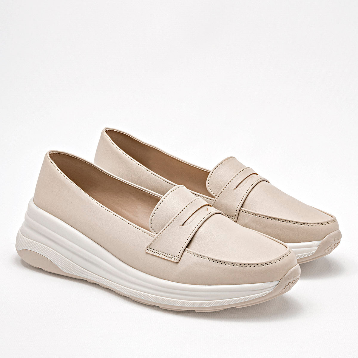 ZAPATO CASUAL MUJER CLASBEN AMBAR BEIGE