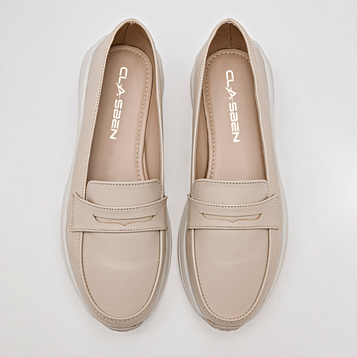 ZAPATO CASUAL MUJER CLASBEN AMBAR BEIGE