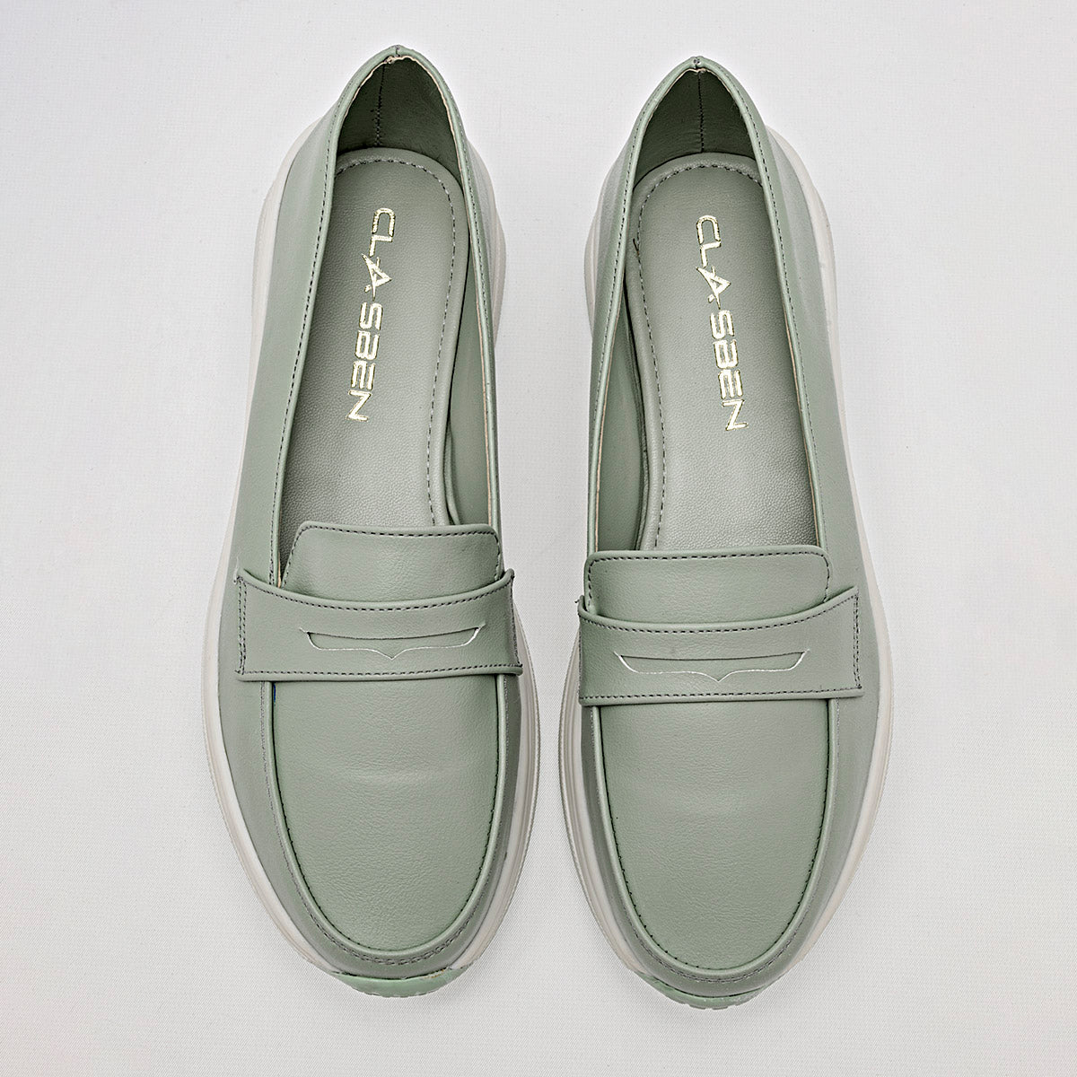 ZAPATO CASUAL MUJER CLASBEN AMBAR VERDE