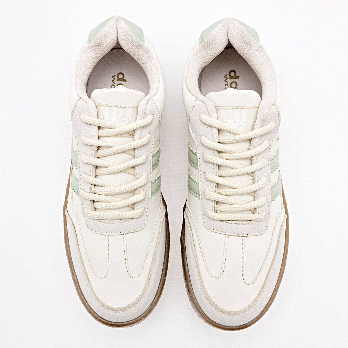 TENIS URBANO MUJER DADDY 12056 BLANCO VERDE