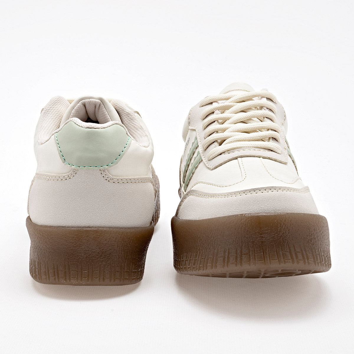 TENIS URBANO MUJER DADDY 12056 BLANCO VERDE