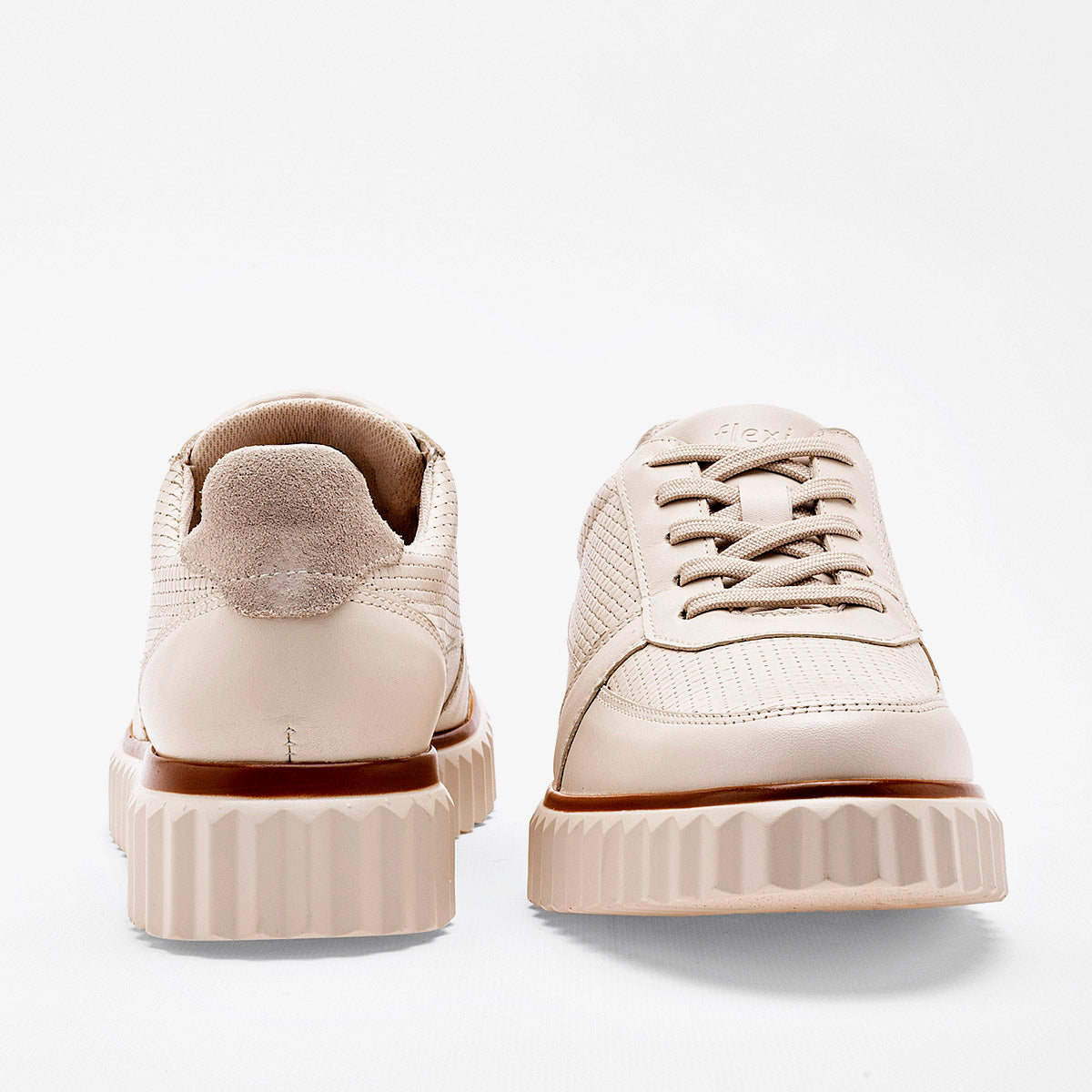 ZAPATO CASUAL MUJER FLEXI 134702 BLANCO