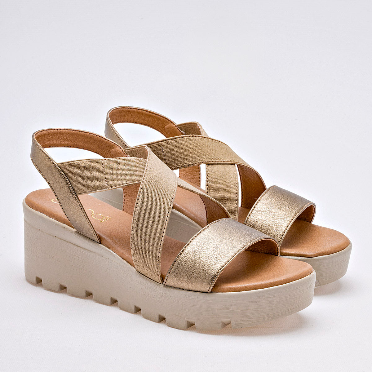 SANDALIA MUJER GILARDI 802 ORO