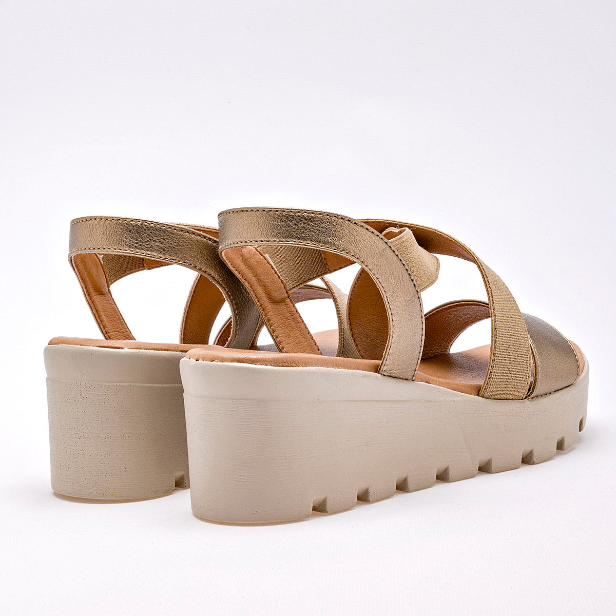 SANDALIA MUJER GILARDI 802 ORO