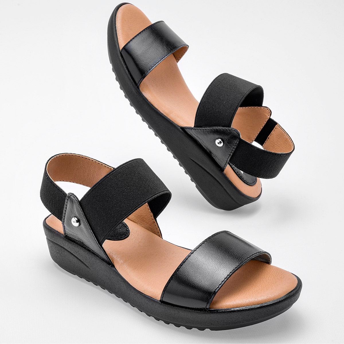 SANDALIA MUJER KAMIR 401 NEGRO