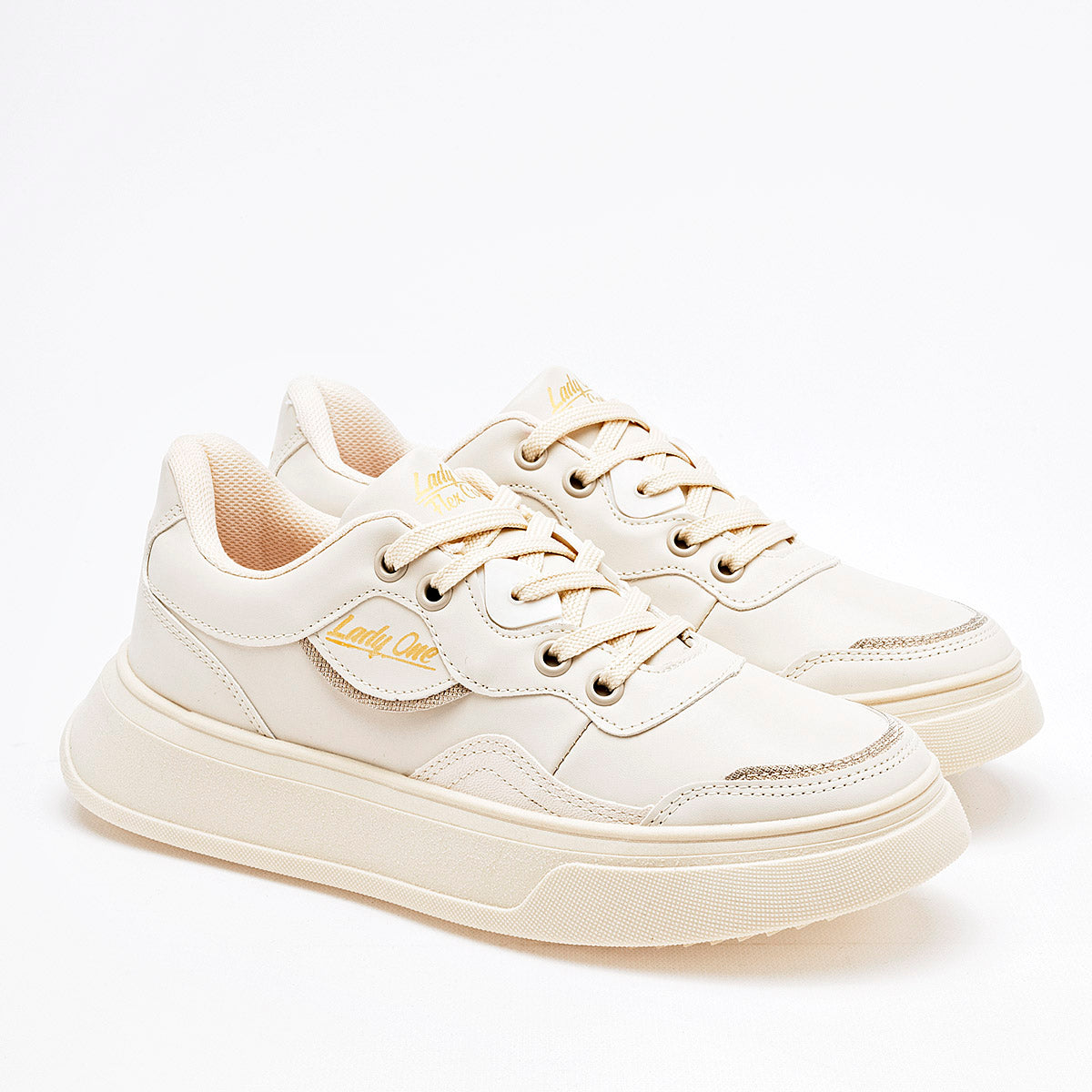 TENIS URBANO MUJER LADY ONE ER820 LATTE