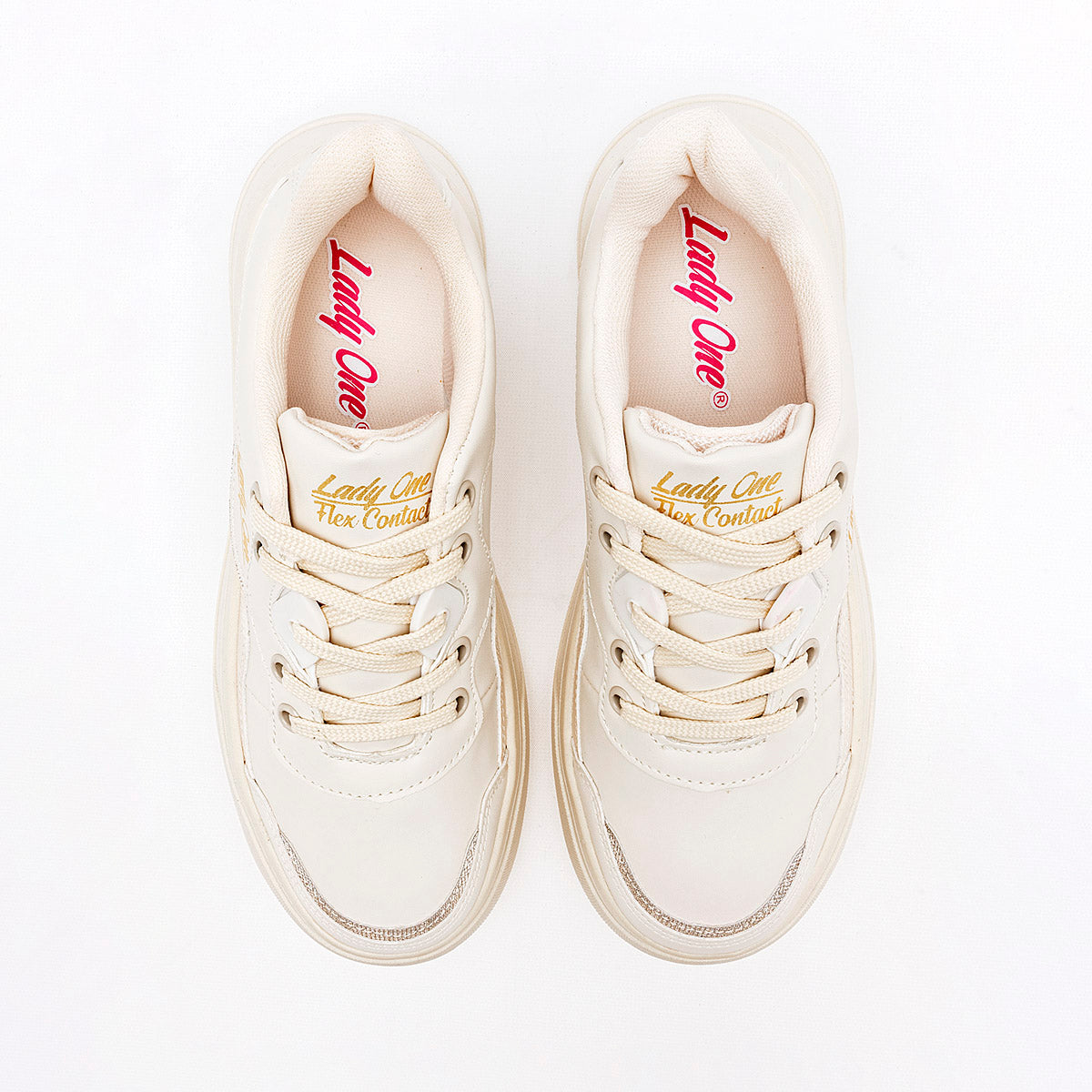 TENIS URBANO MUJER LADY ONE ER820 LATTE
