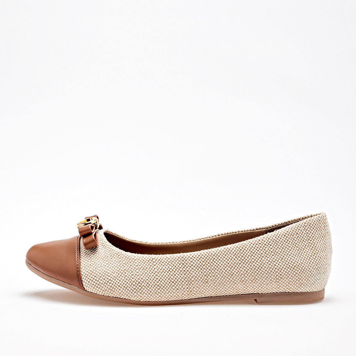 FLATS MUJER LADY ONE EX5936 BEIGE CAMEL