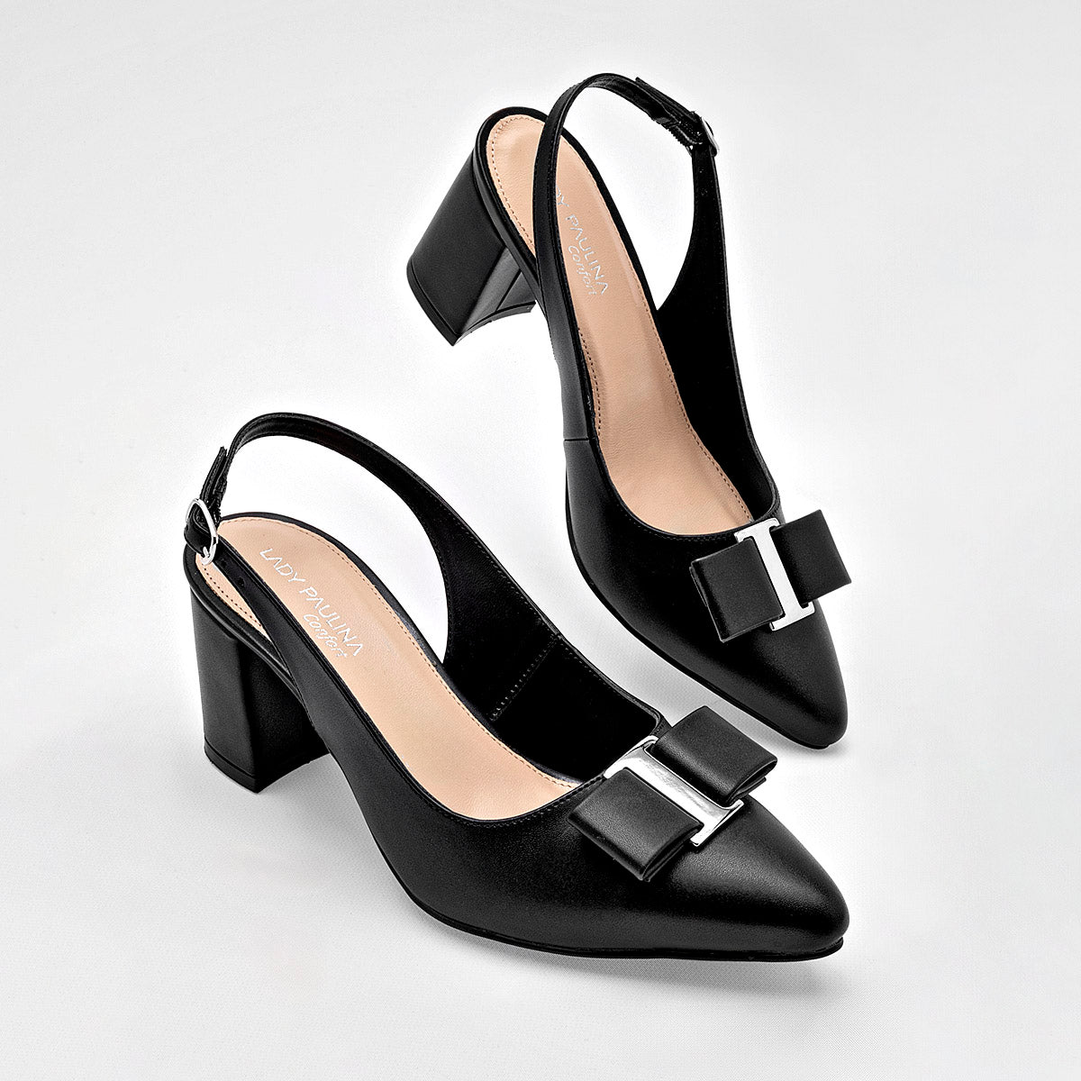 ZAPATILLA MUJER LADY PAULINA 23718 NEGRO