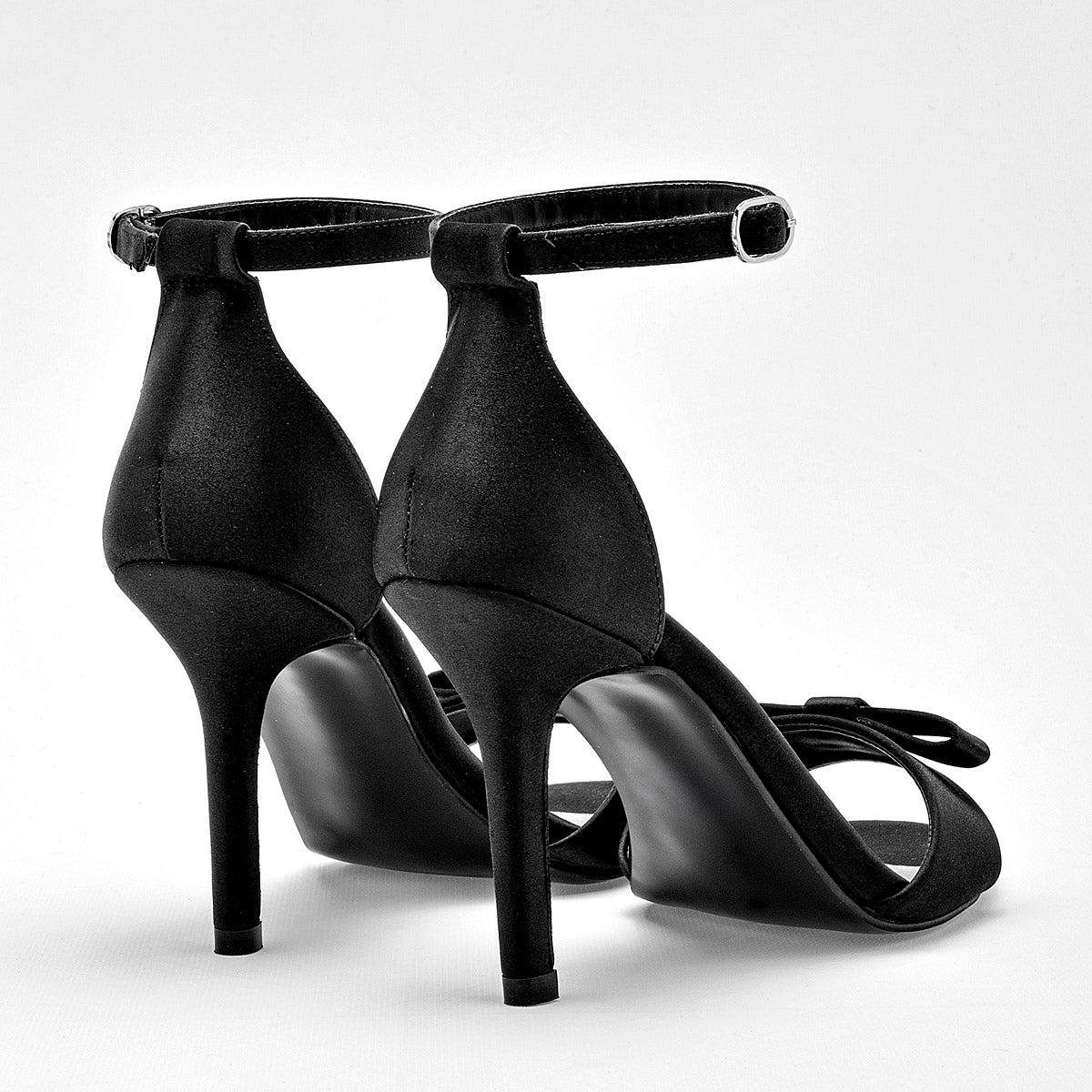 ZAPATILLA MUJER LADY PAULINA 28914 NEGRO SATIN