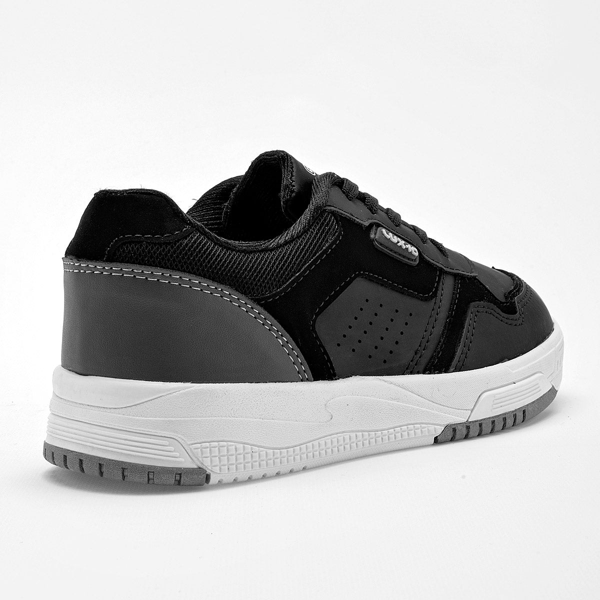 TENIS URBANO JUVENIL LUX-10 140 NEGRO GRIS