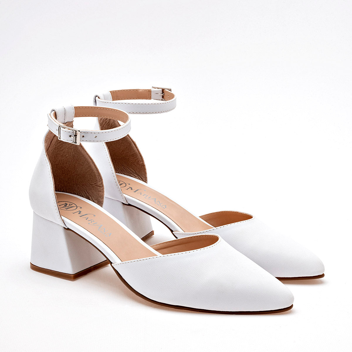 ZAPATO CASUAL MUJER MARIANA VALLE 9614 BLANCO