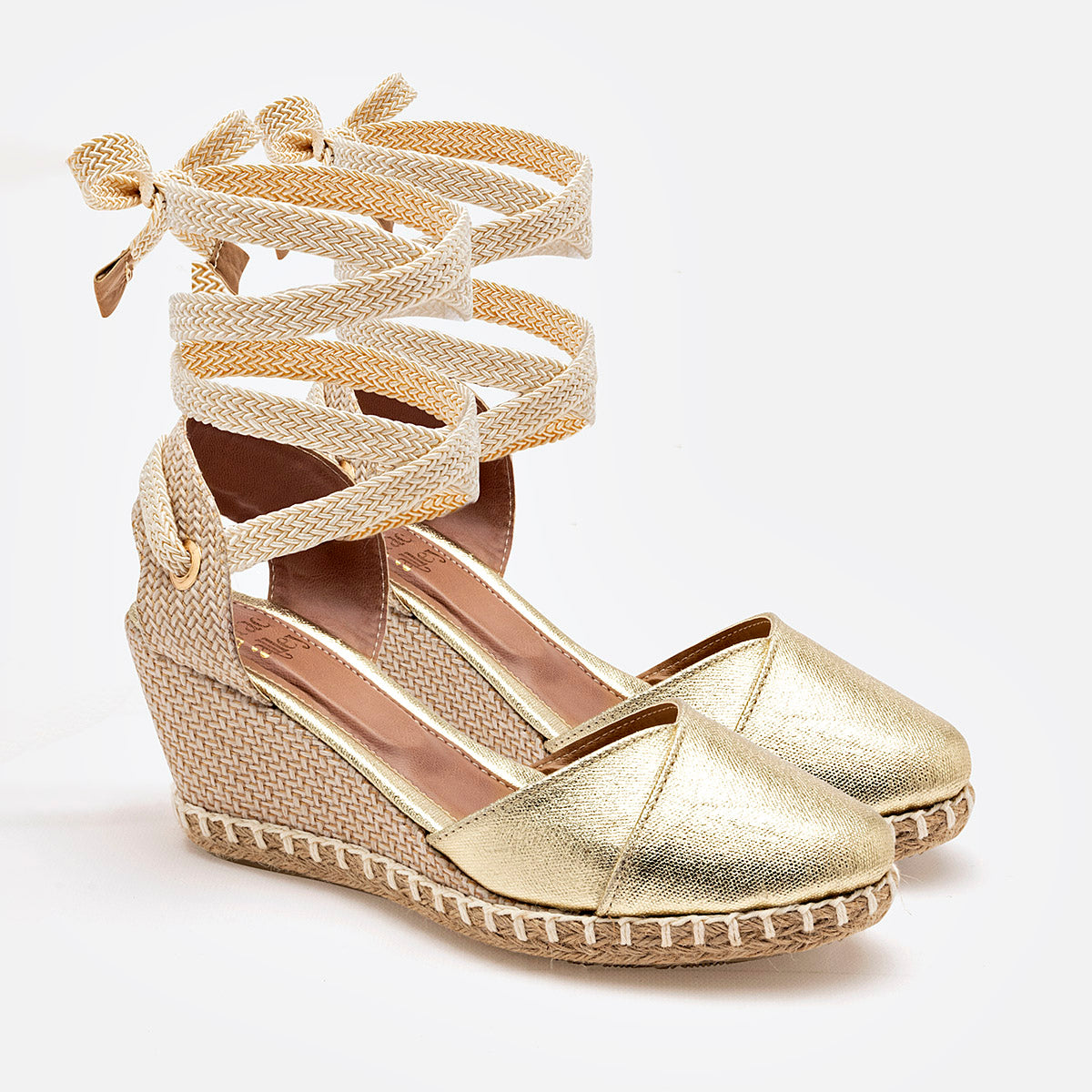 Alpargata CASUAL MUJER MIMAR 5257 ORO